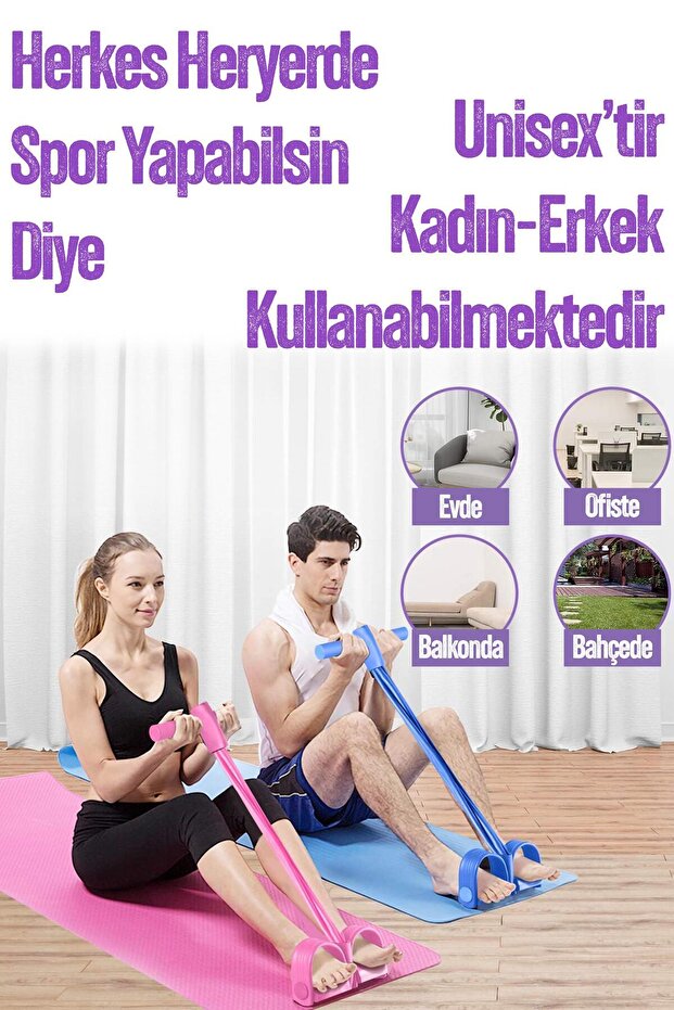 ArmoFit™ Evde Spor Lastikli Egzersiz Lastiği