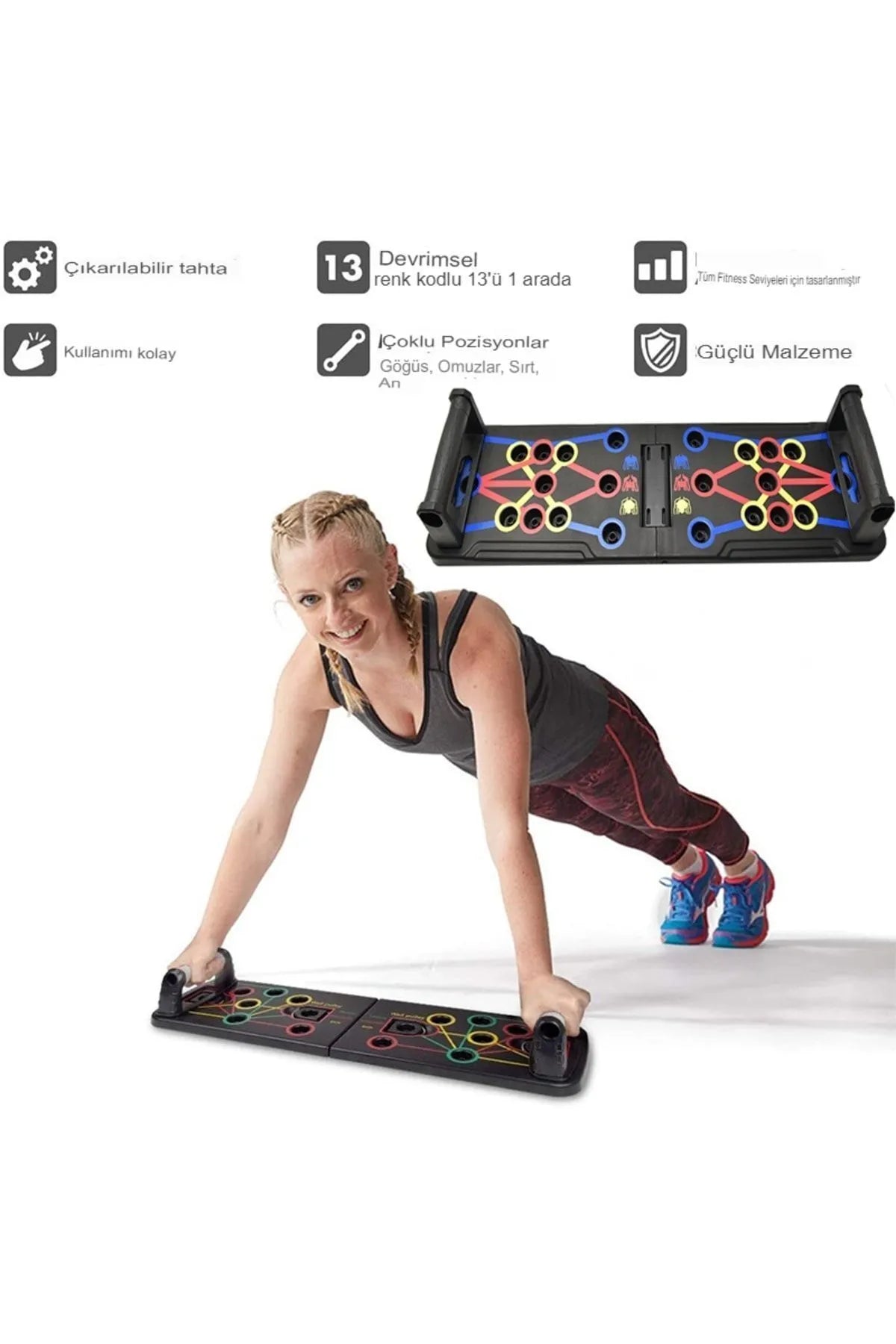 ArmoFit™ Şınav Tahtası TAM 3 TANE EKSTRA HEDİYELİ