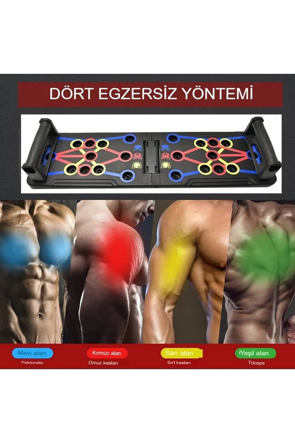 ArmoFit™ Şınav Tahtası TAM 3 TANE EKSTRA HEDİYELİ