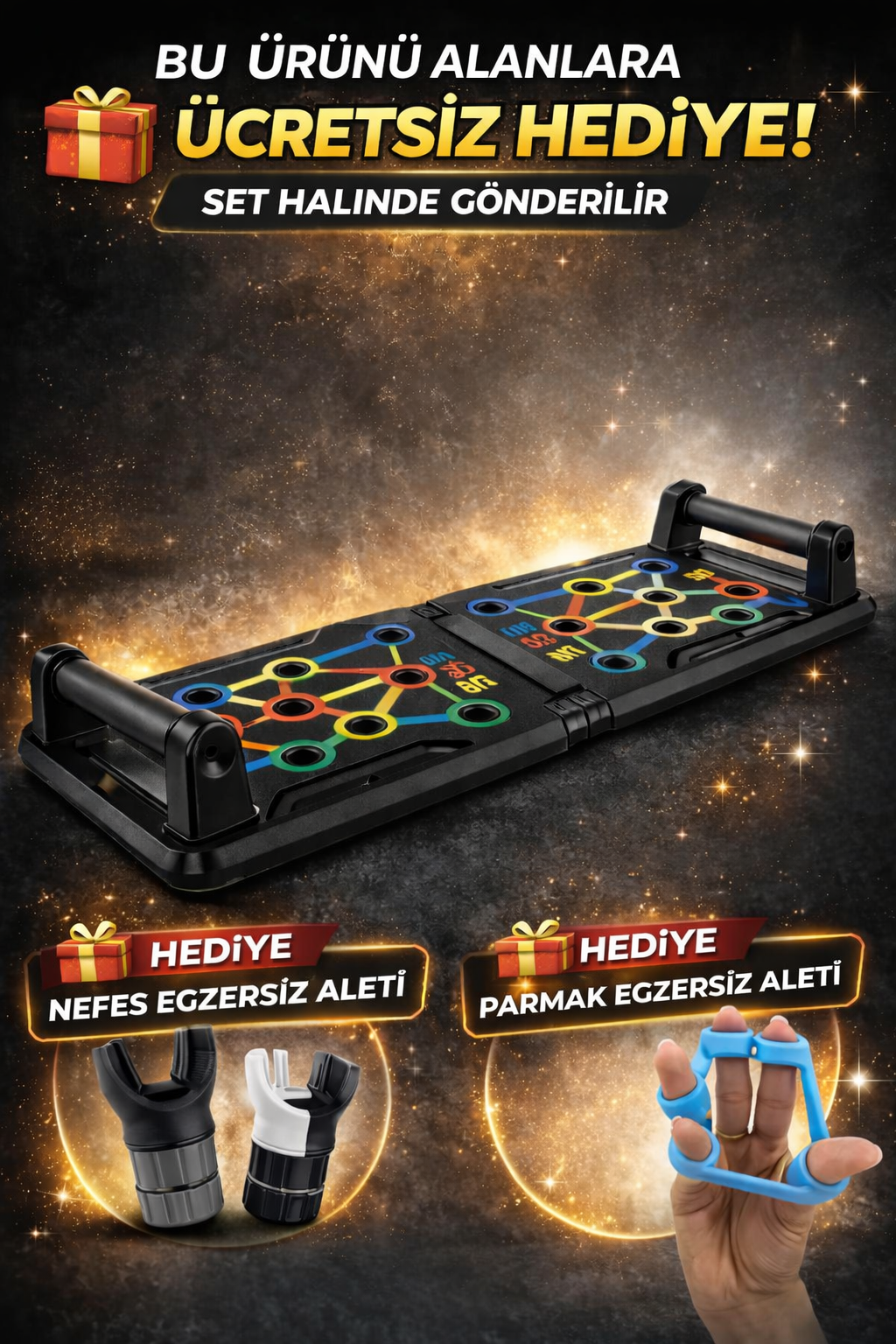 ArmoFit™ Şınav Tahtası TAM 2 TANE EKSTRA HEDİYELİ